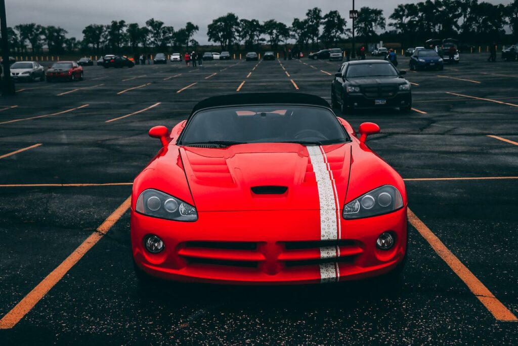 assurance voiture rouge